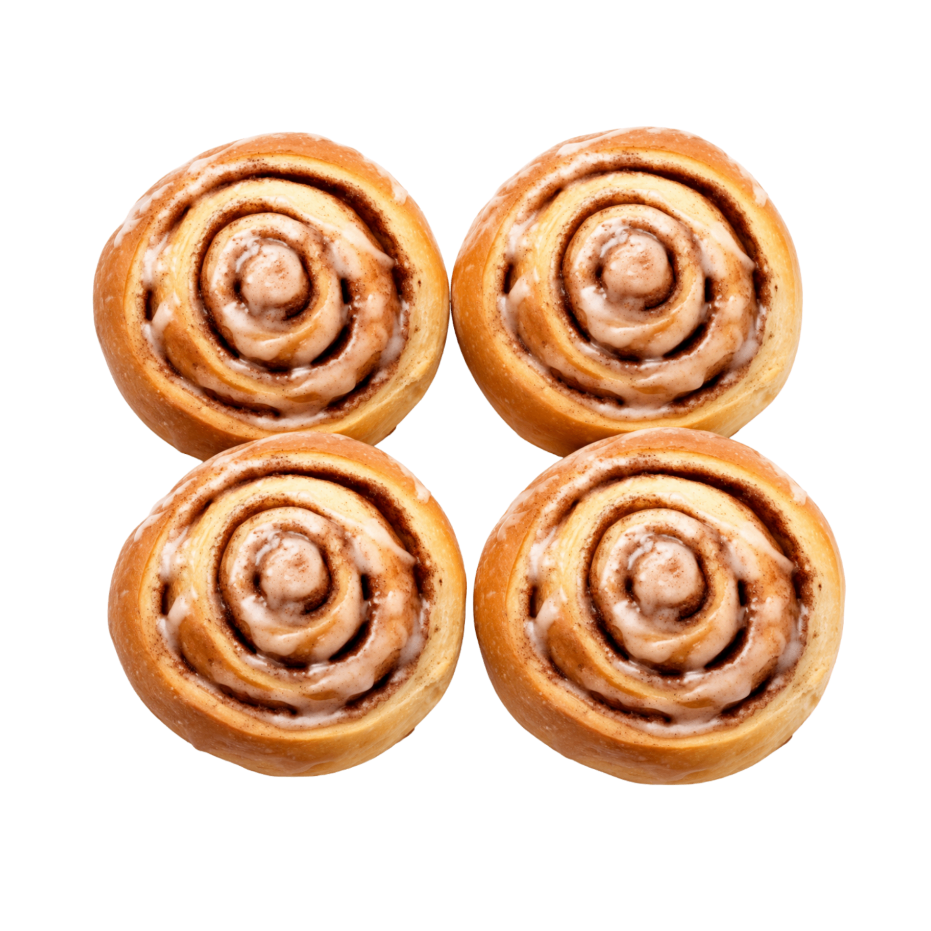 Cinnamon rolls with cream cheese icing